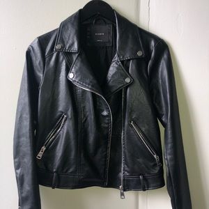 VEGAN LEATHER JACKET